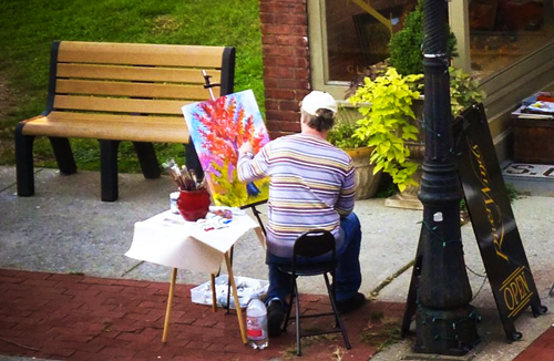 Paint Out At RiverWinds Gallery - Main Street Beacon NY 12508